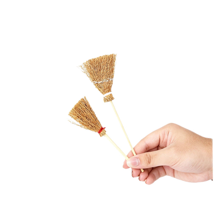 Brooms made of straw