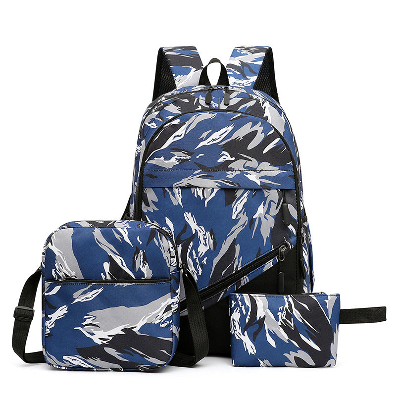 Fashionable backpack set with multiple compartments Kalsten