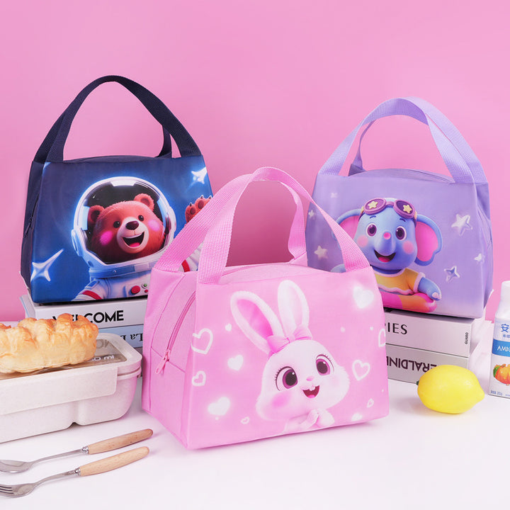 Cartoon-Themed Insulated Lunch Bag Kalsten