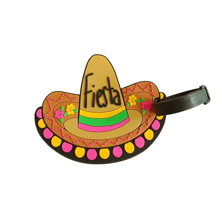 Unisex Fiesta-Themed Luggage Tag Kalsten