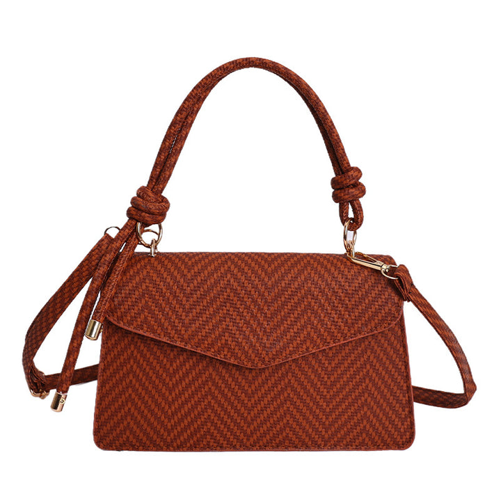 WoElegant Textured Fabric Handbag Kalsten