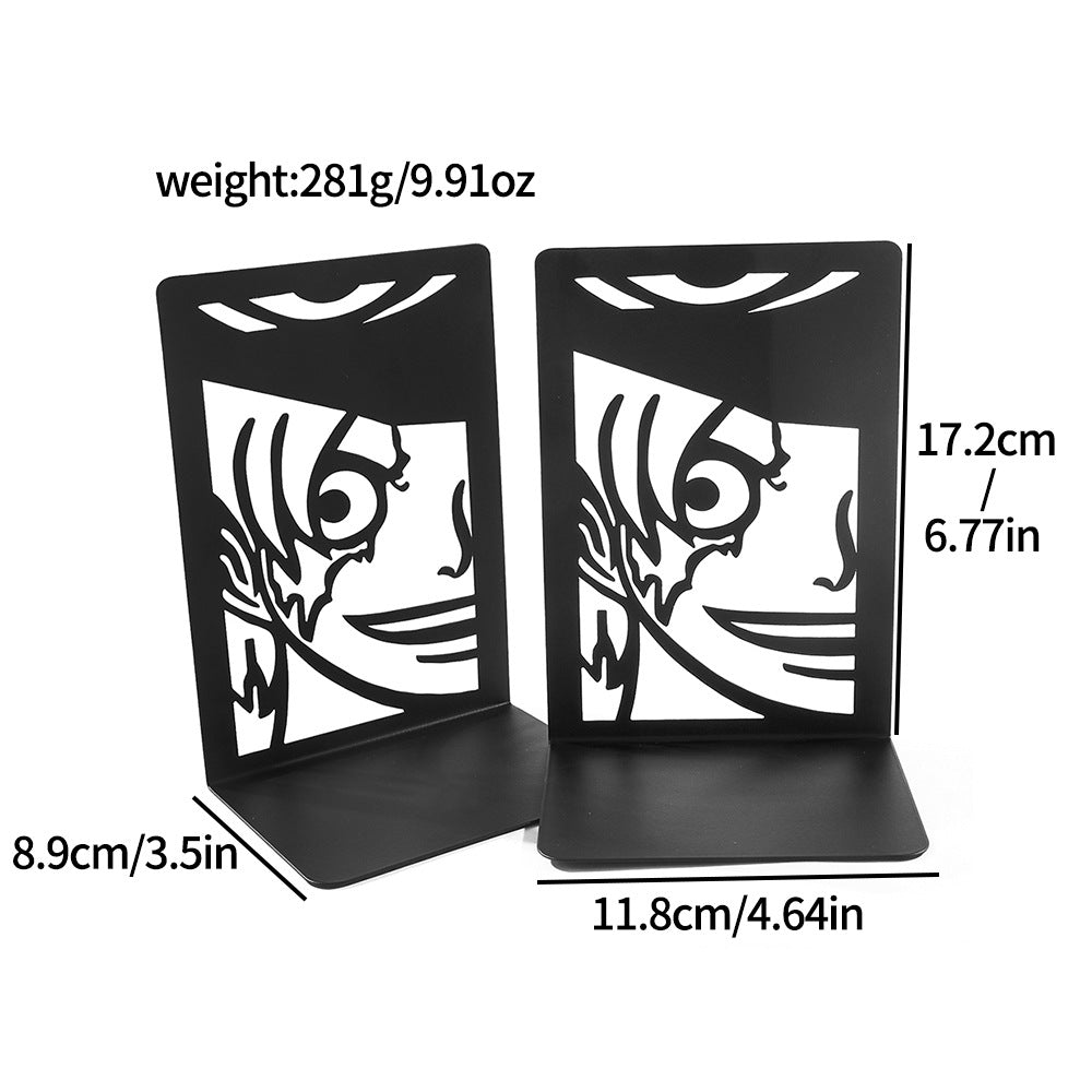 Artistic Metal Bookends