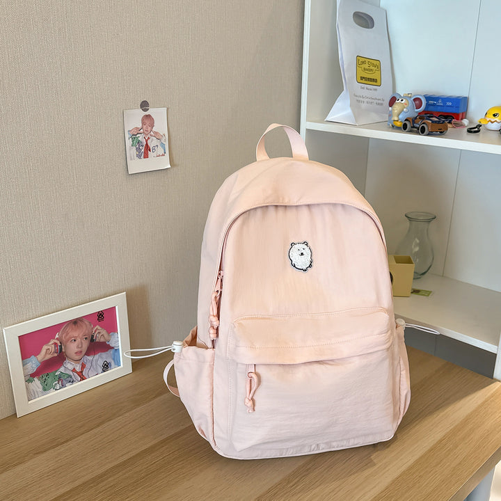 Casual Lightweight Backpack with Cute Character Charm Kalsten
