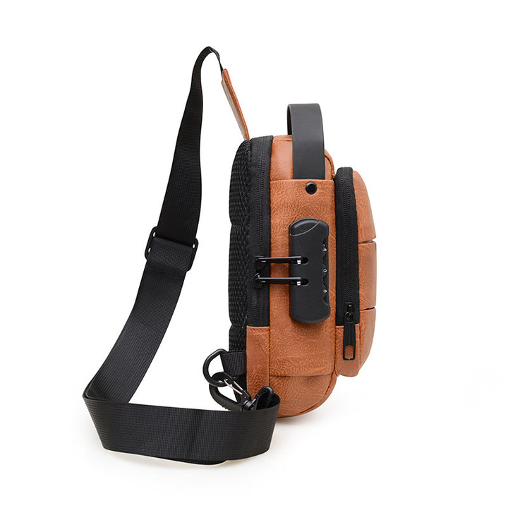 Stylish Crossbody Leather Bag Kalsten