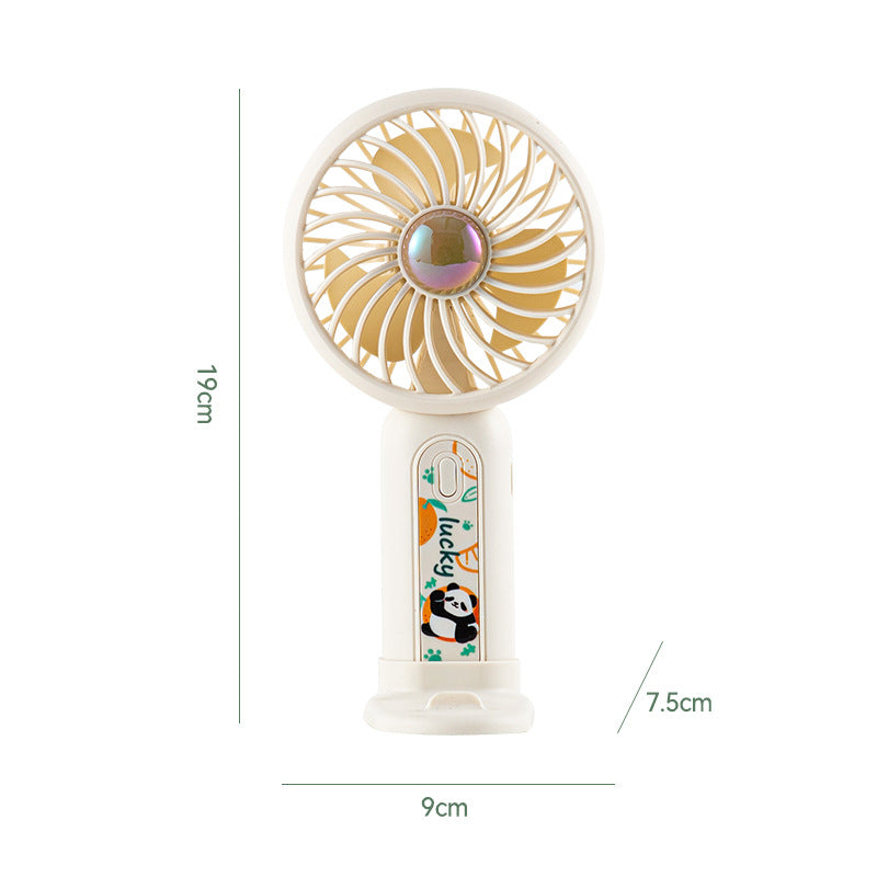 Women's Portable Mini Fan with Cute Panda Design Kalsten
