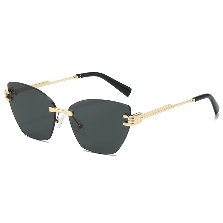 High-Fashion Gradient Shield Sunglasses Kalsten