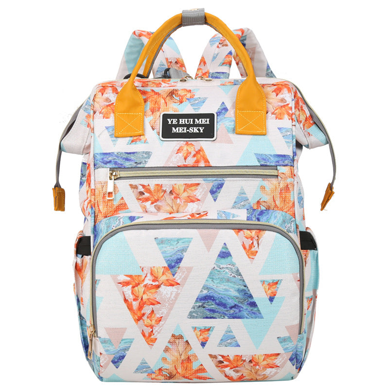 Stylish Geometric Print Backpack Kalsten