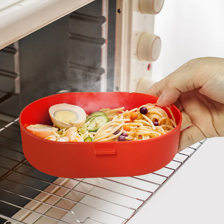 Fun-Themed Double-Layer Lunch Box