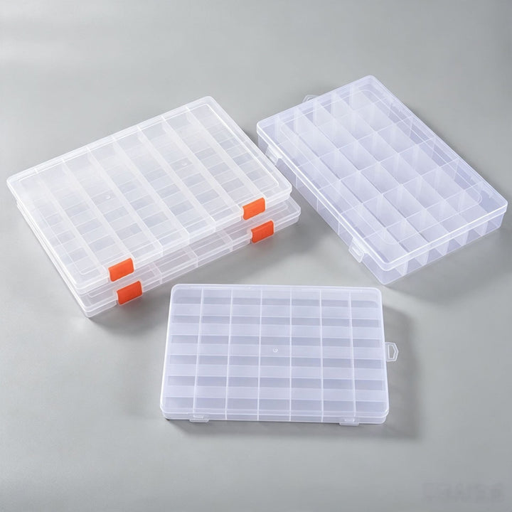 Transparent Multi-Compartment Craft Storage Organizer Kalsten