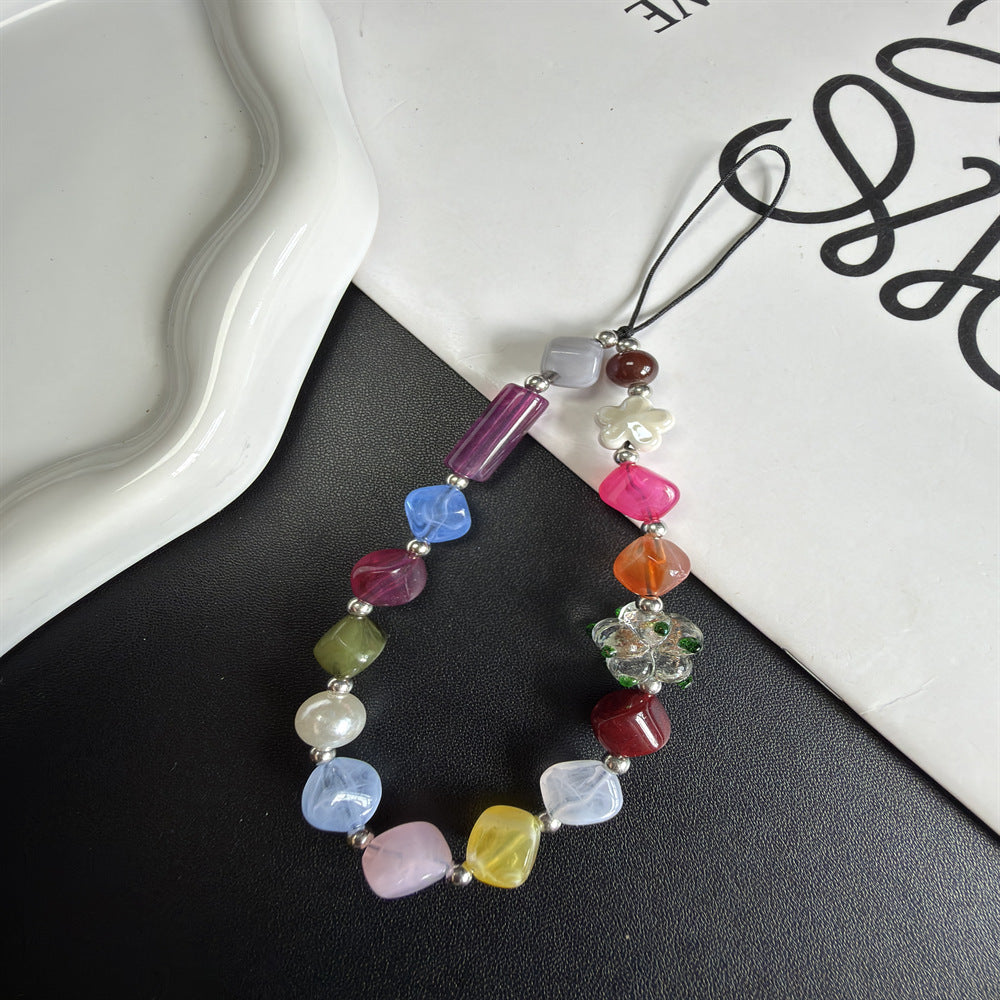 Colorful Beaded Charm Necklace Kalsten 1790135885