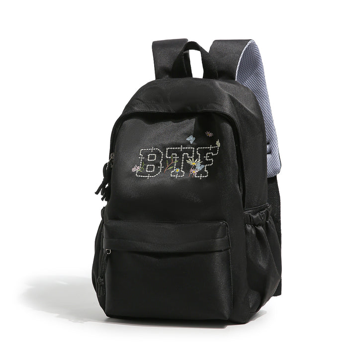 Embroidered Floral Casual Backpack Kalsten