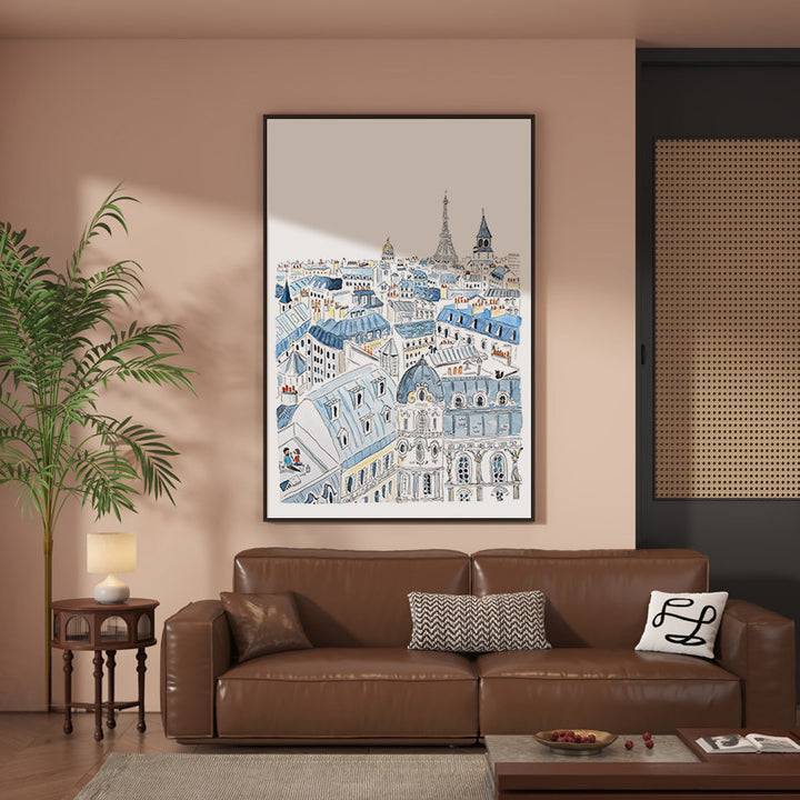 Coastal Landscape Canvas Wall Art