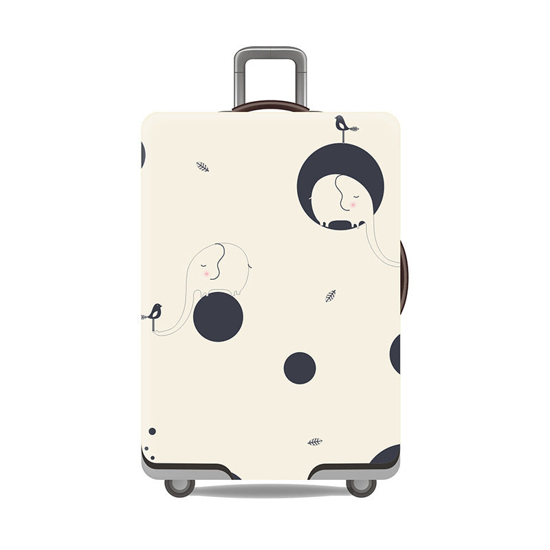 Women's hard shell suitcase with fruity design Kalsten