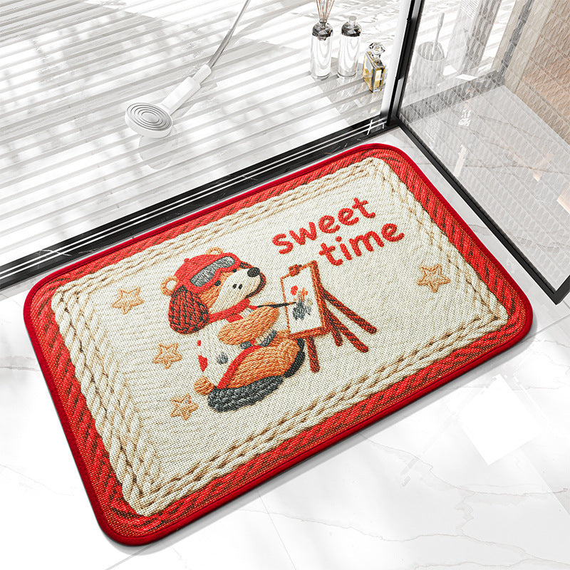 Decorative Cartoon Bath Mat Kalsten