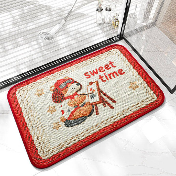 Decorative Cartoon Bath Mat Kalsten
