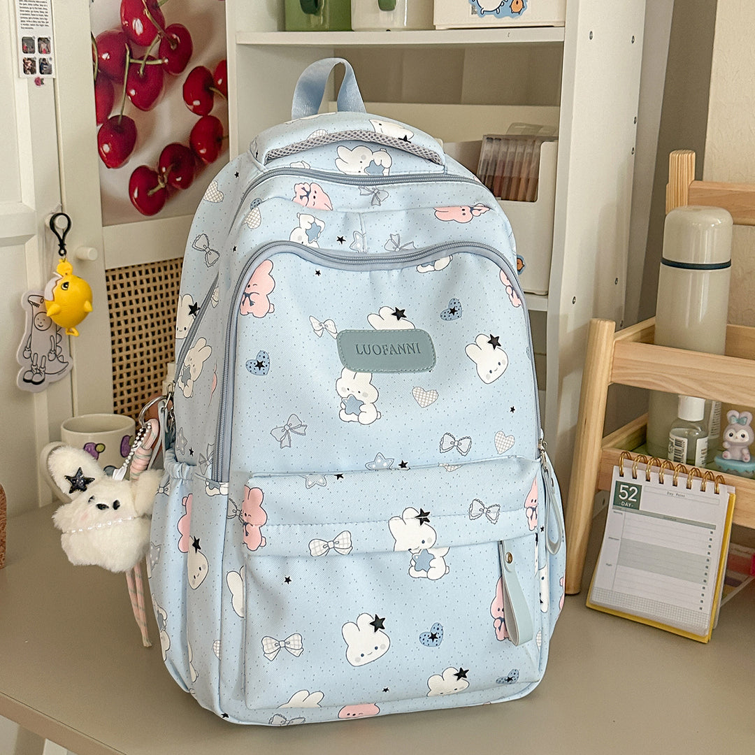 Cartoon-Printed Backpack Kalsten