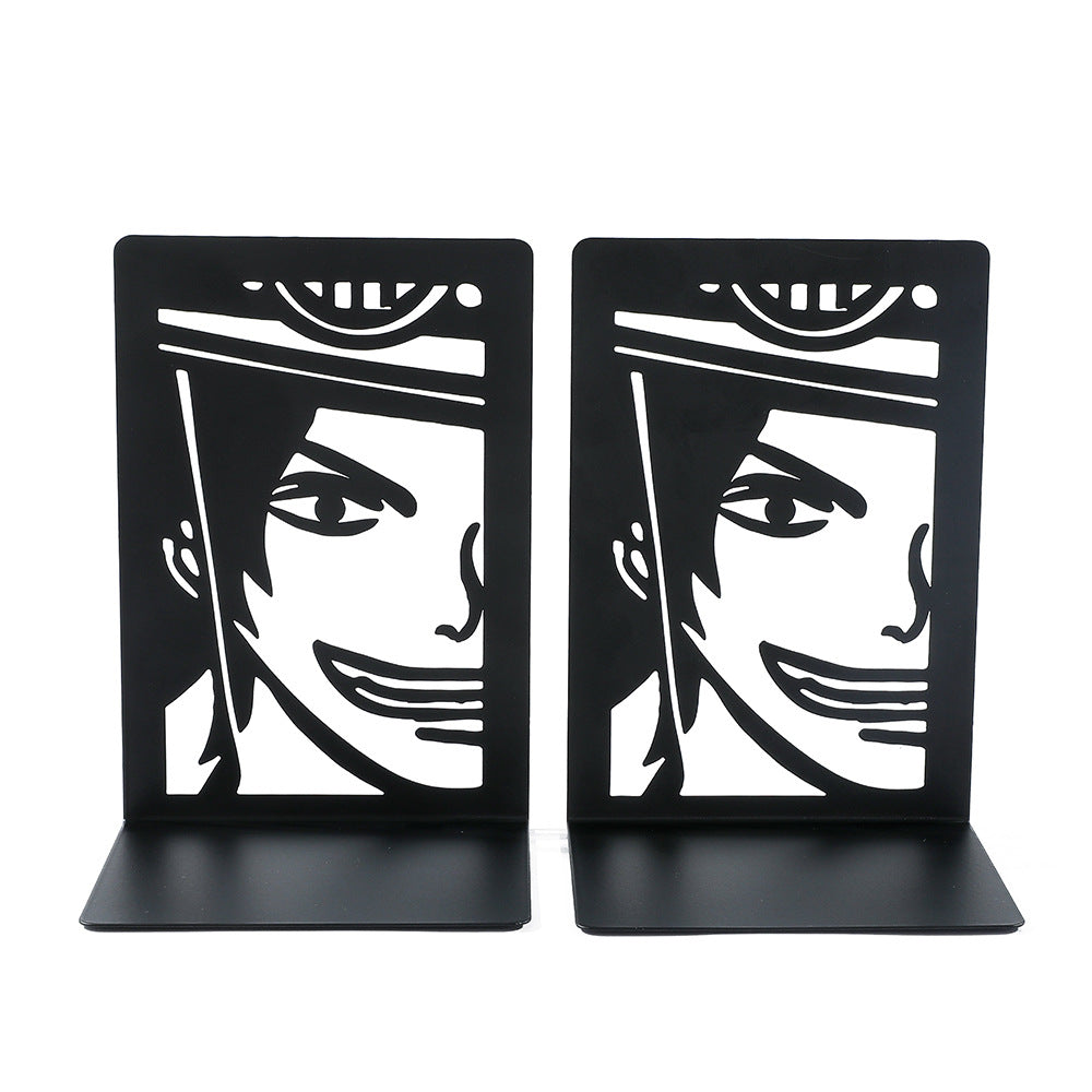 Artistic Metal Bookends