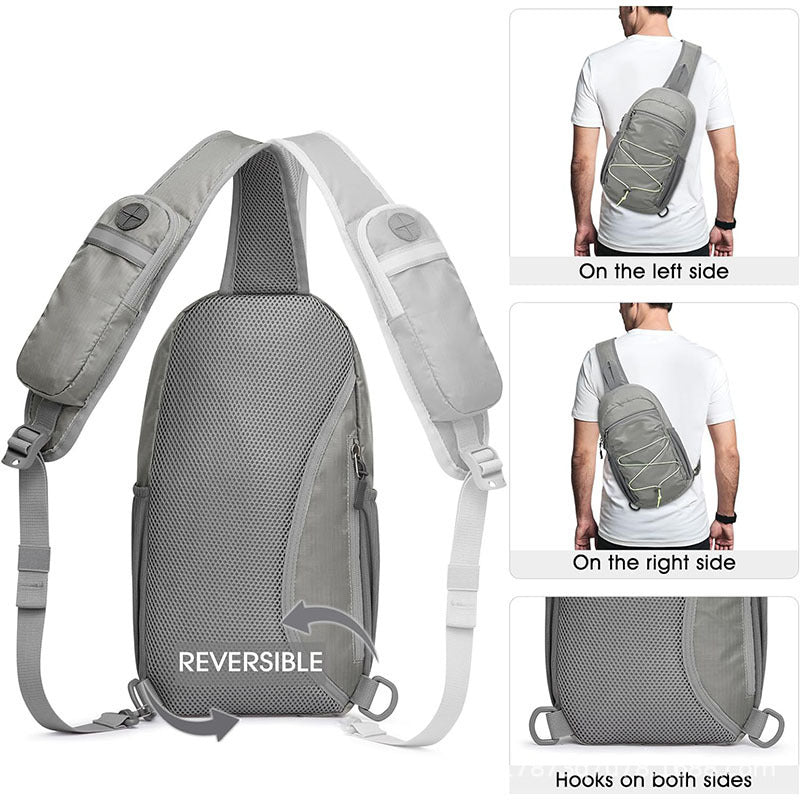 Sling Backpack with Multifunctional Storage and Ergonomic Carrying System Kalsten