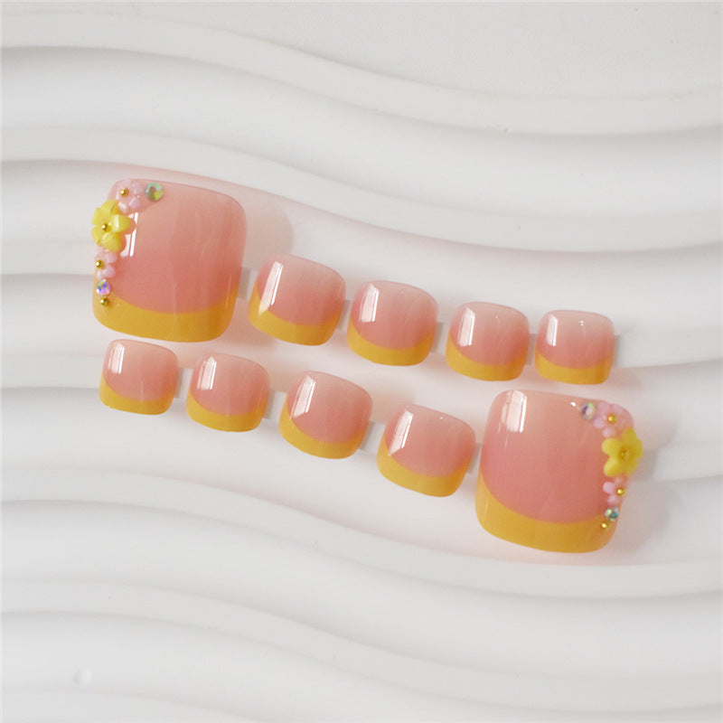 Decorative Press-On Toe Nails Kalsten