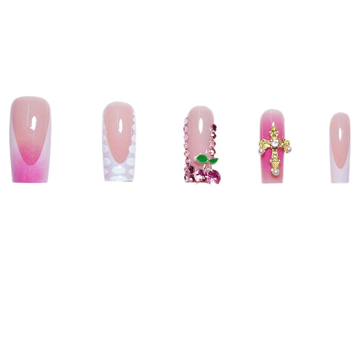 Ornate Decorative Press-On Nail Set Kalsten