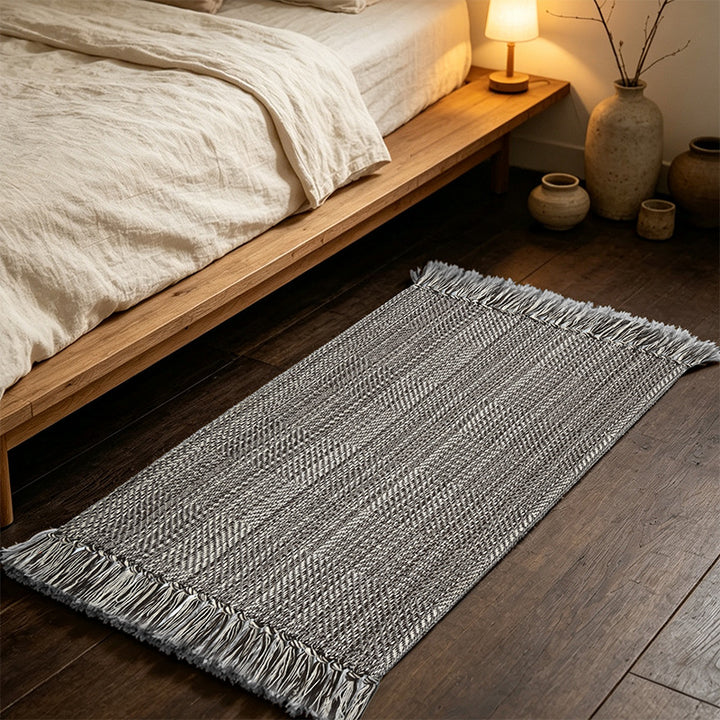 Textured Woven Area Rug Kalsten