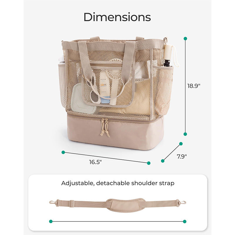 Insulated Picnic Cooler Tote