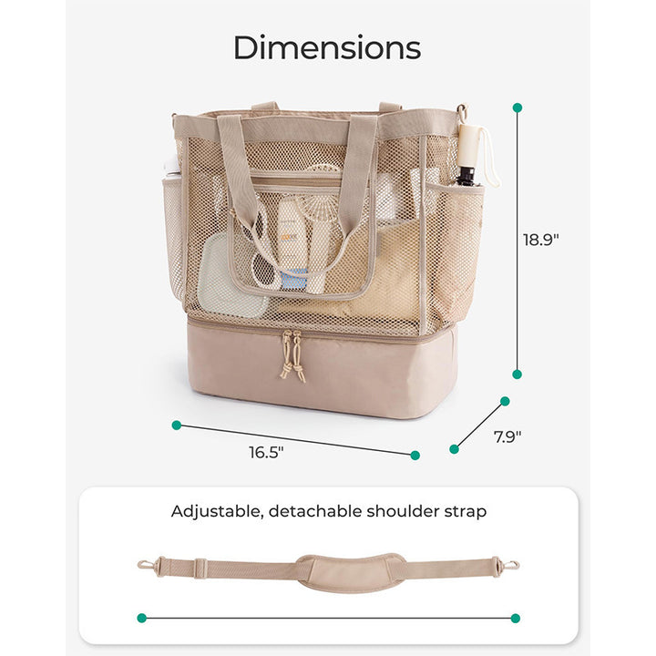 Insulated Picnic Cooler Tote