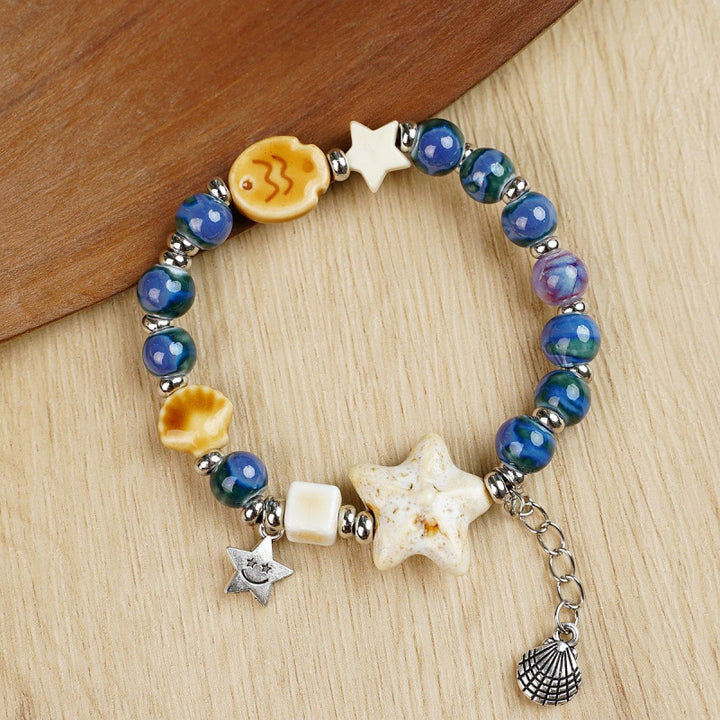 Heart-Shaped Beaded Bracelet Kalsten