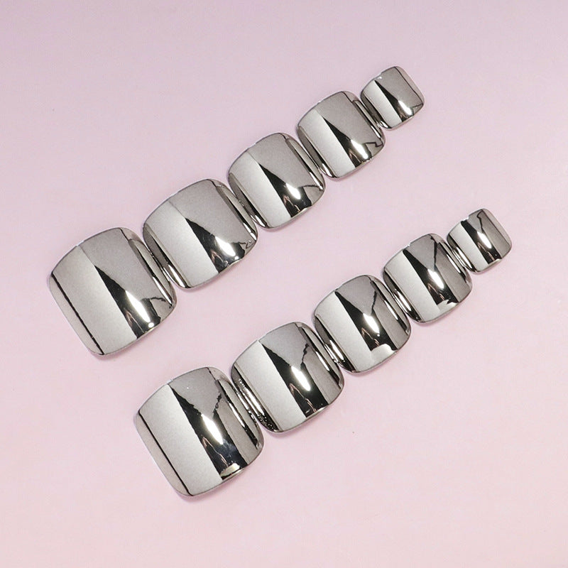 Premium Metallic Toe Nail Set Kalsten