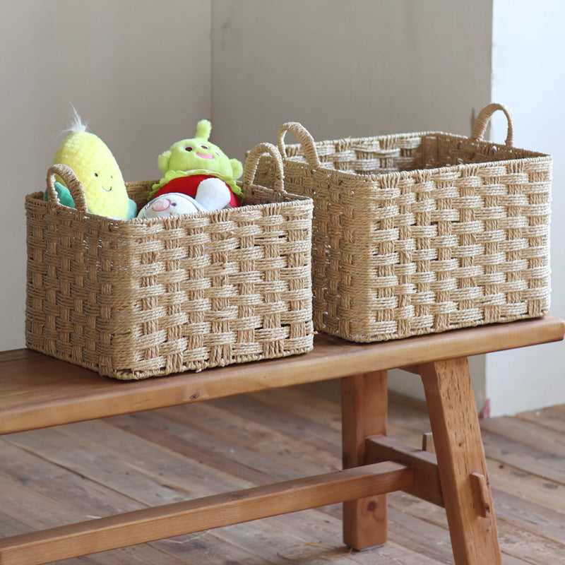Handwoven storage basket Kalsten