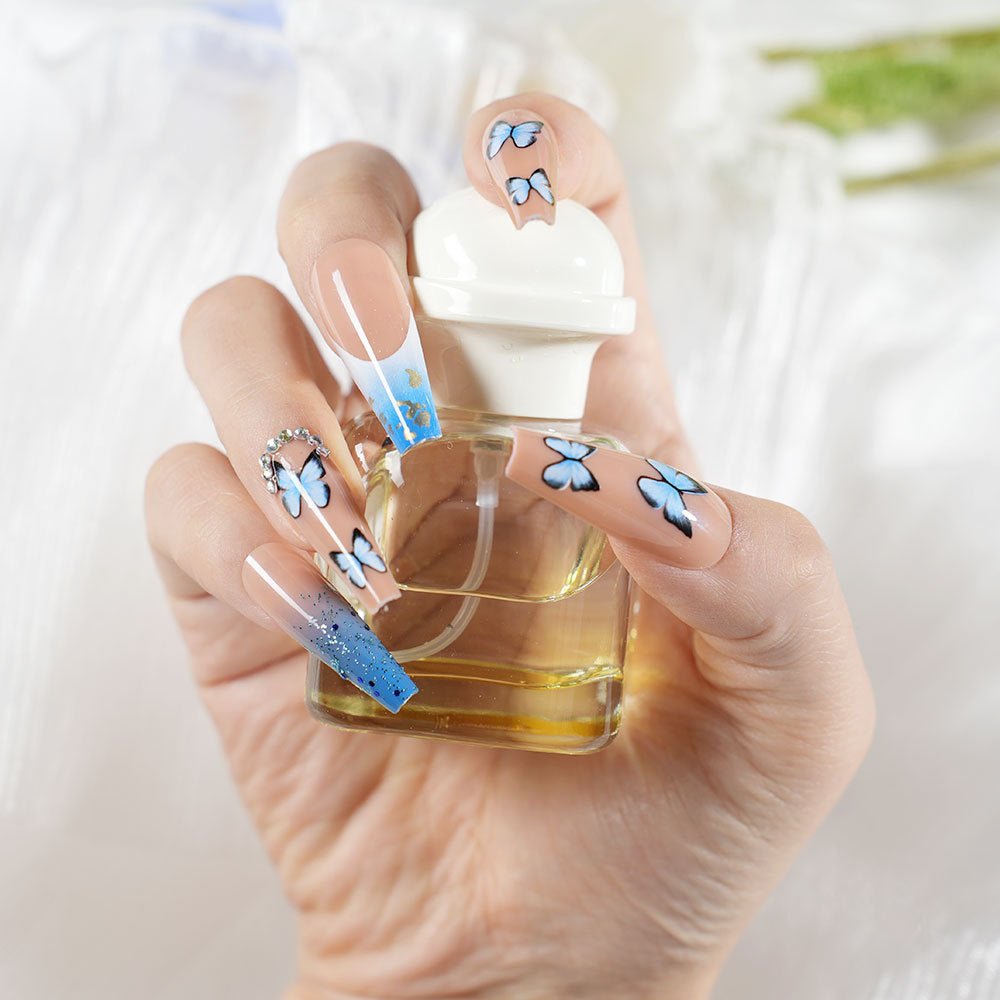 Artistic Butterfly Nail Art Set Kalsten