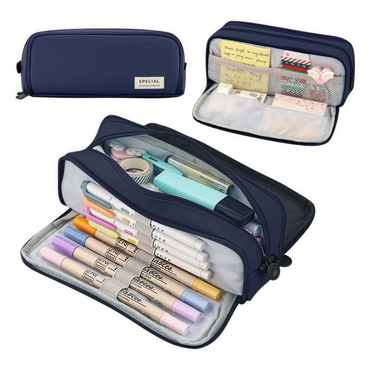Versatile Multi-Compartment Pencil Case Kalsten