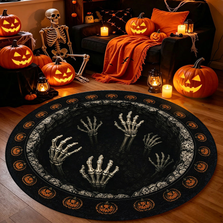 Halloween-Themed Area Rug Kalsten