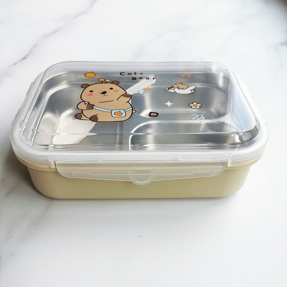 Cute Cartoon Bento Storage Box