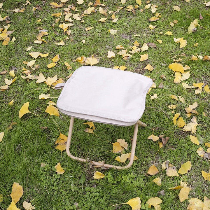 Foldable Stool With Padded Seat Kalsten