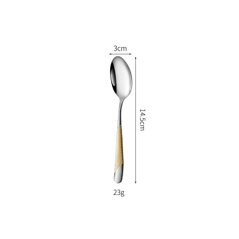 Fine and elegant table knife with non-slip handle Kalsten