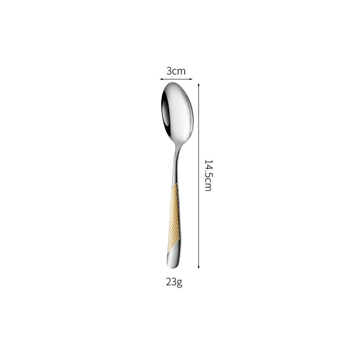 Fine and elegant table knife with non-slip handle Kalsten