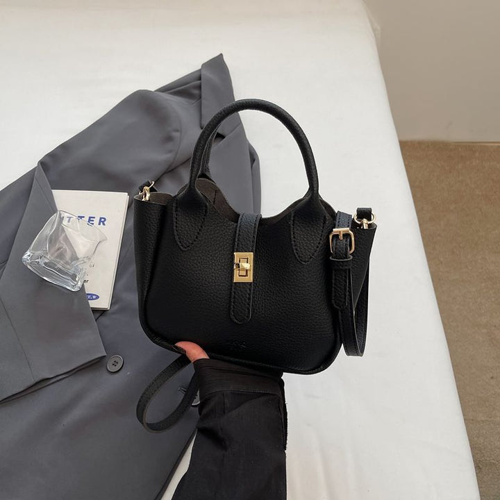 Elegant Textured Mini Handheld Tote Kalsten