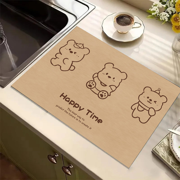 Cute Cartoon Dog Kitchen Mat Kalsten