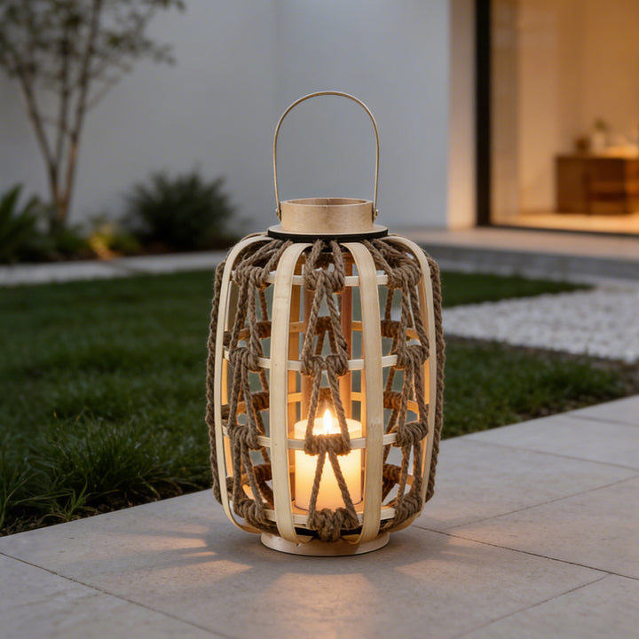 Decorative Rattan Lantern Kalsten