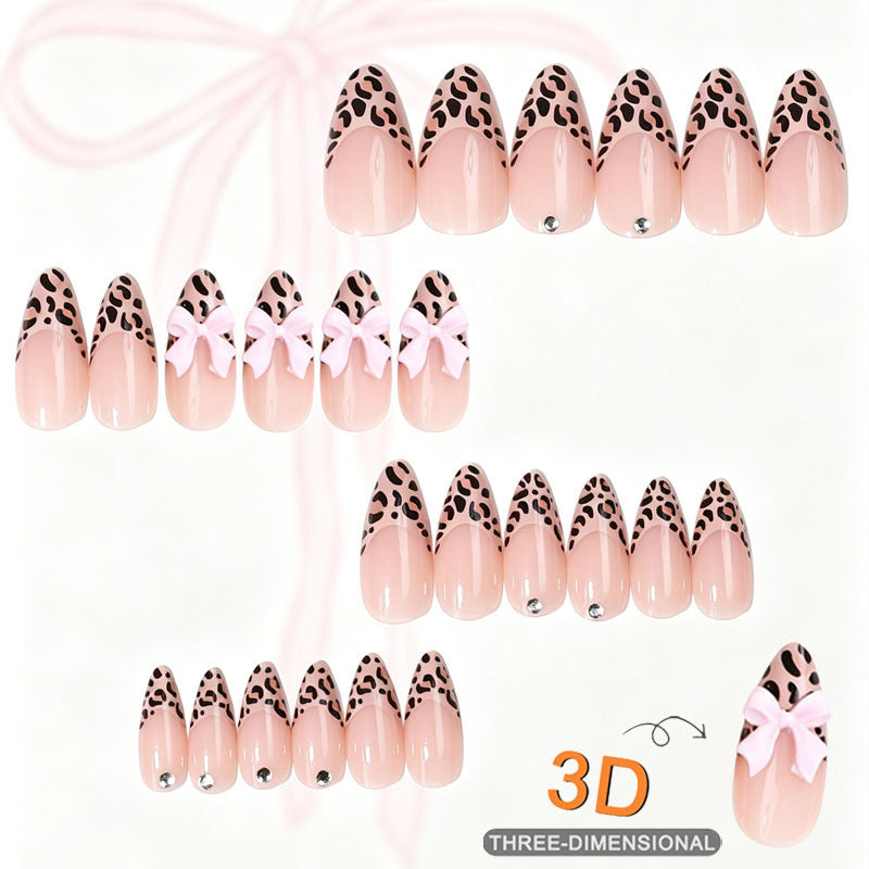 Stylish Animal Print Press-On Nail Tips Kalsten