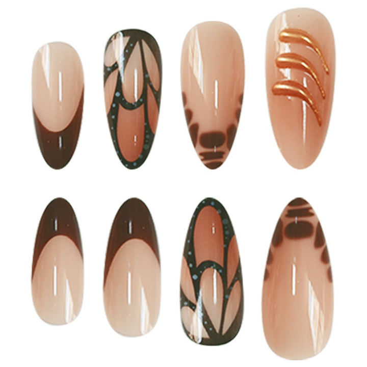 Chic Decorative Press-On Nail Art Kalsten