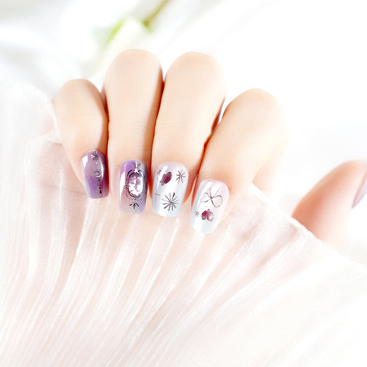 Premium Artistic Press-On Nail Set Kalsten
