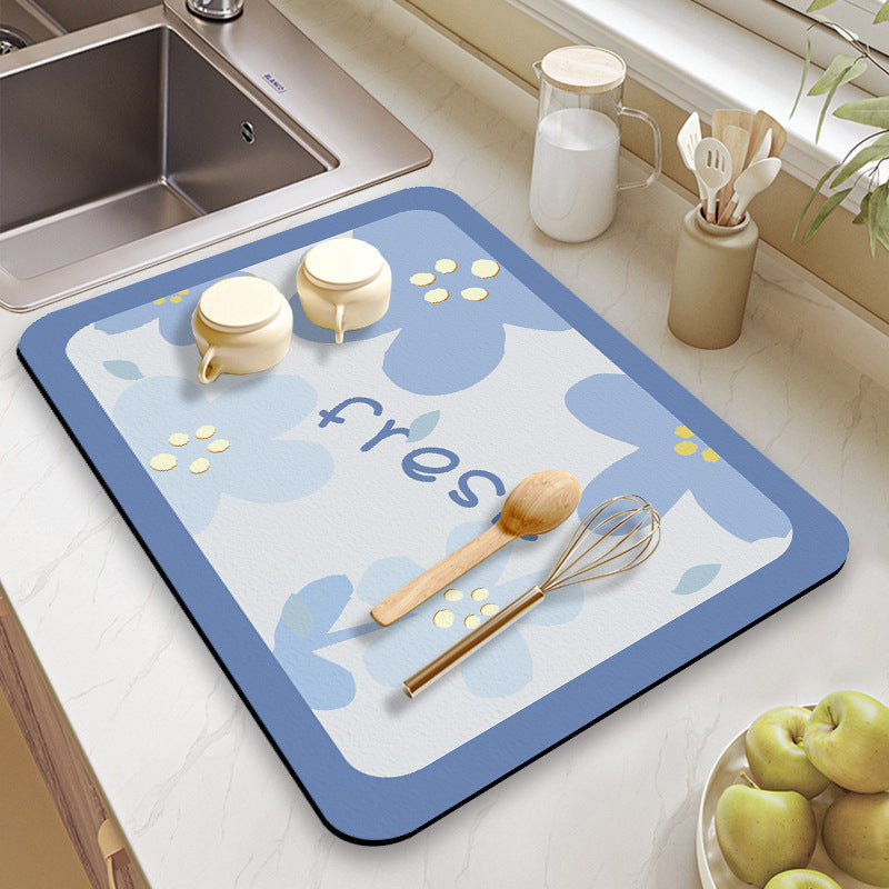 Decorative Kitchen Counter Mat