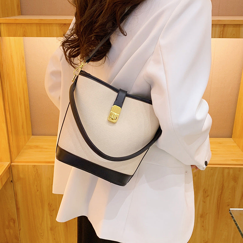 Modern Canvas Shoulder Bag Kalsten