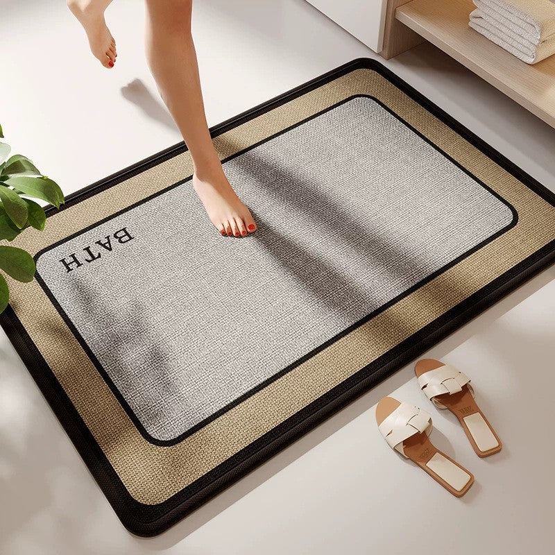 Luxurious Textured Bath Mat