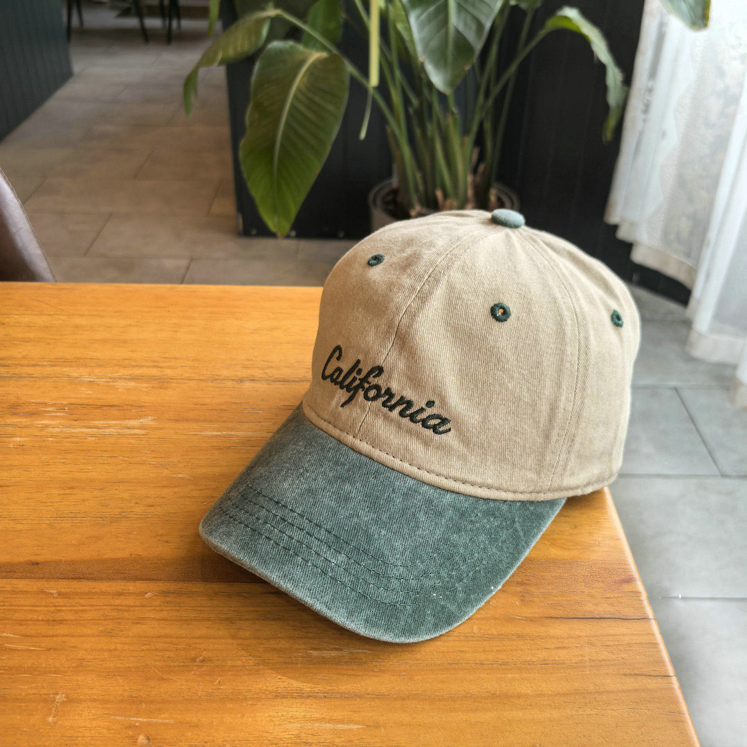 Vintage-Inspired Adjustable Cap
