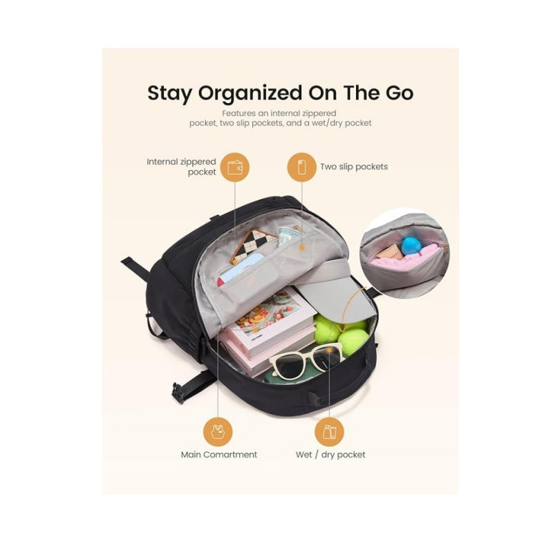 Sporty Tennis Trolley Backpack Kalsten