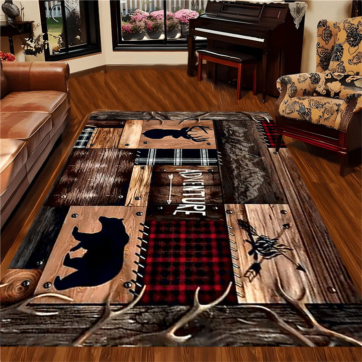 Bear-Themed Area Rug