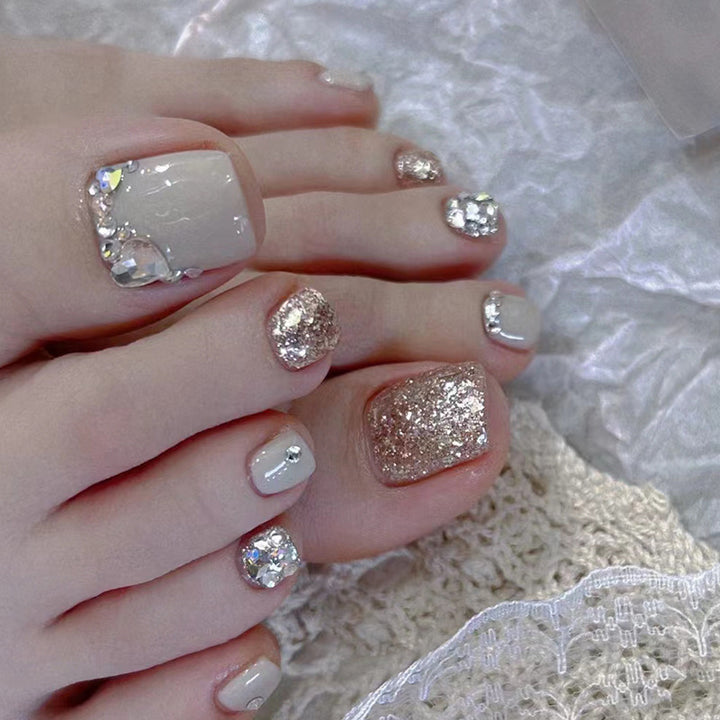 Glamorous Glitter Pedicure Kit Kalsten